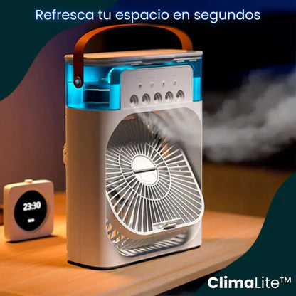 ClimaLite™ - Ventilador Humidificador - Alivio del calor, fácil y accesible