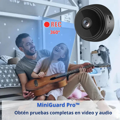 MiniGuard Pro™ – Cámara Full HD mini - Vigilancia discreta desde tu celular