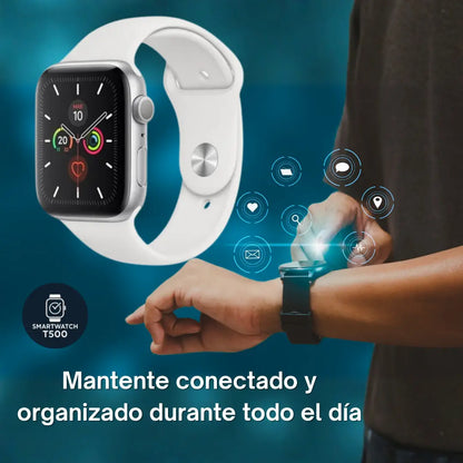 Reloj Smartwatch T500 ULTRA - Tecnología simple y útil para el día a día.