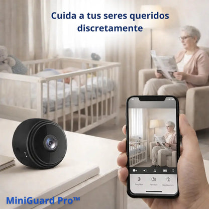 MiniGuard Pro™ – Cámara Full HD mini - Vigilancia discreta desde tu celular