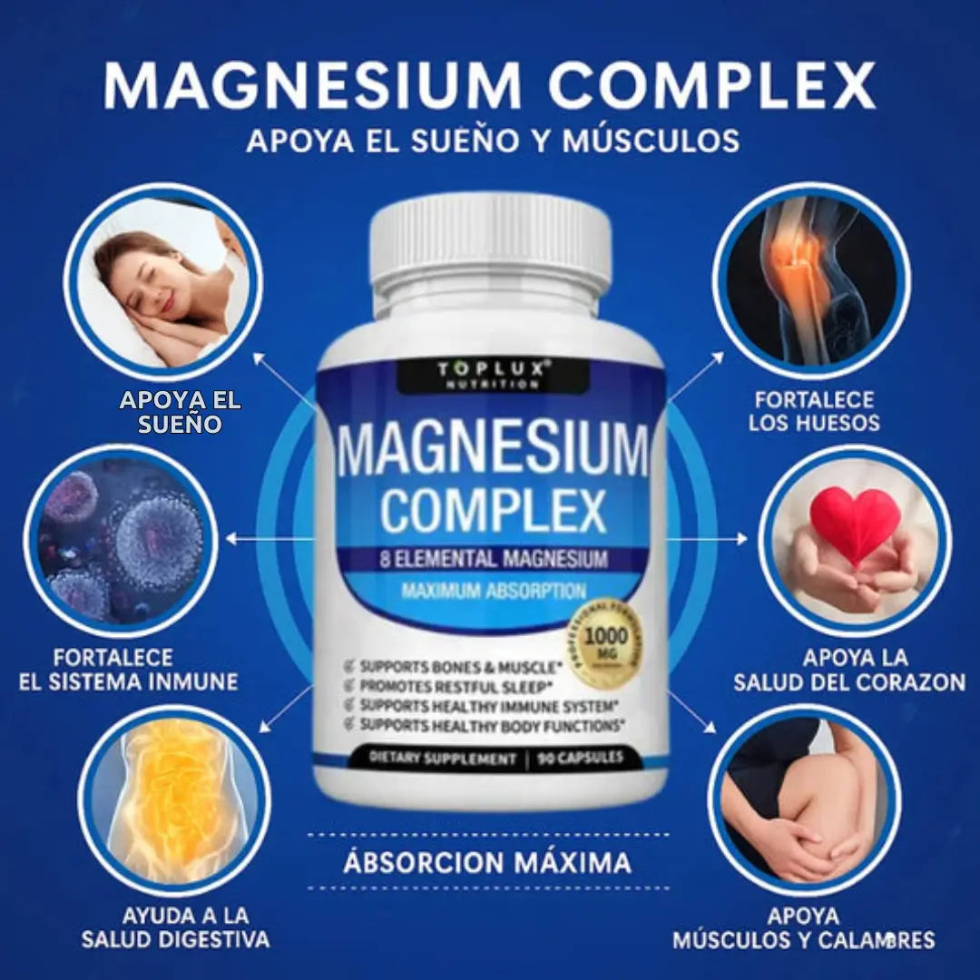 Magnesio Complex™- Bienestar total y energía equilibrada todos los días