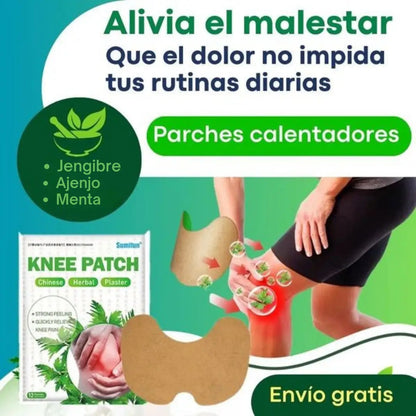 KneeRelief Pro™ - ¡MEGA PROMO! Pack Alivio Total de Rodilla 30 Parches x 1