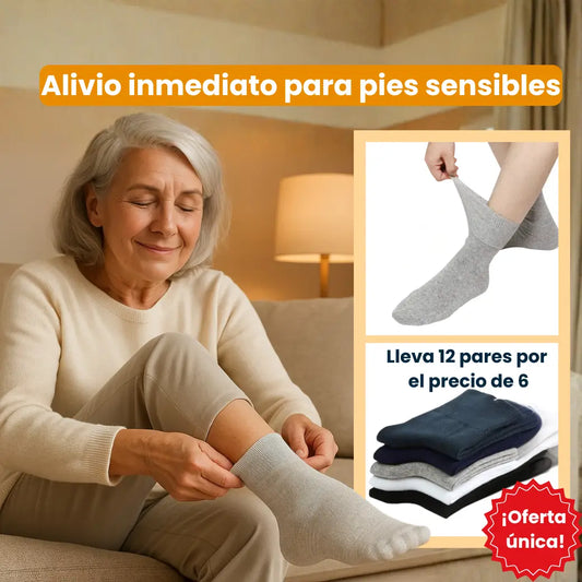 VitaFeet™ - Calcetines que Alivian la Presión y Cuidan tus Pies