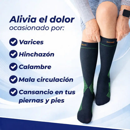 LegComfort™ Medias de Compresión - Piernas más livianas y sin pesadez desde el primer uso