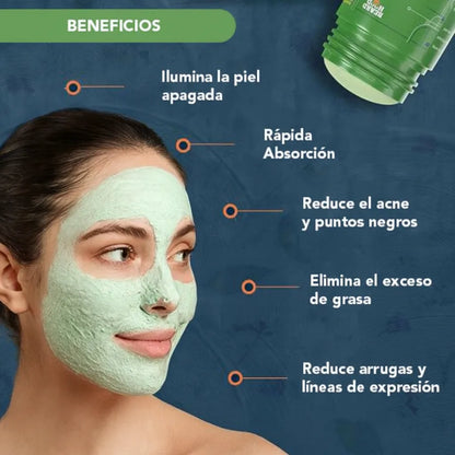 Mascarilla Limpiadora en Barra de Té Verde + GRATIS Guía PDF Limpieza facial en casa