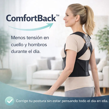 ComfortBack Pro™ –  Corrector de postura Unisex - Alinea tu espalda y siente el alivio inmediato