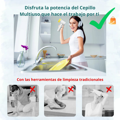 Cepillo de Limpieza Multiuso Recargable - OFERTA CYBER