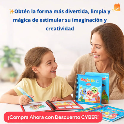 Libro de Colorear Mágico - Estimula su Creatividad