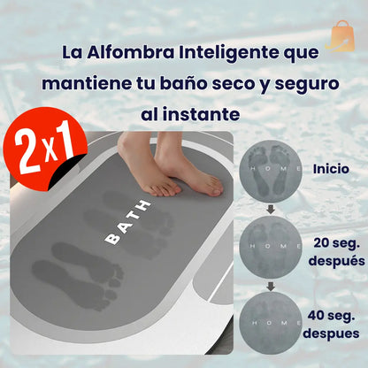 Alfombra Utra absorvente Antideslizante - ¡2 X 1! ESPECIAL CYBER