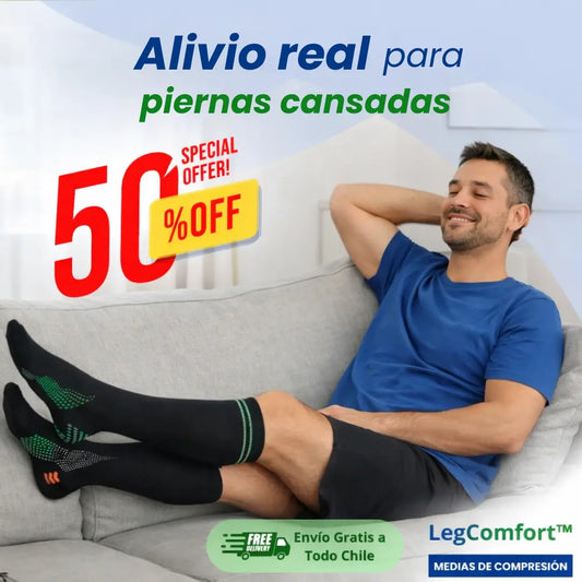 LegComfort™ Medias de Compresión - Piernas más livianas y sin pesadez desde el primer uso