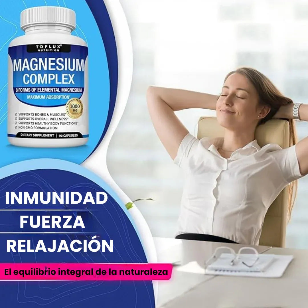 Magnesio Complex™- Bienestar total y energía equilibrada todos los días